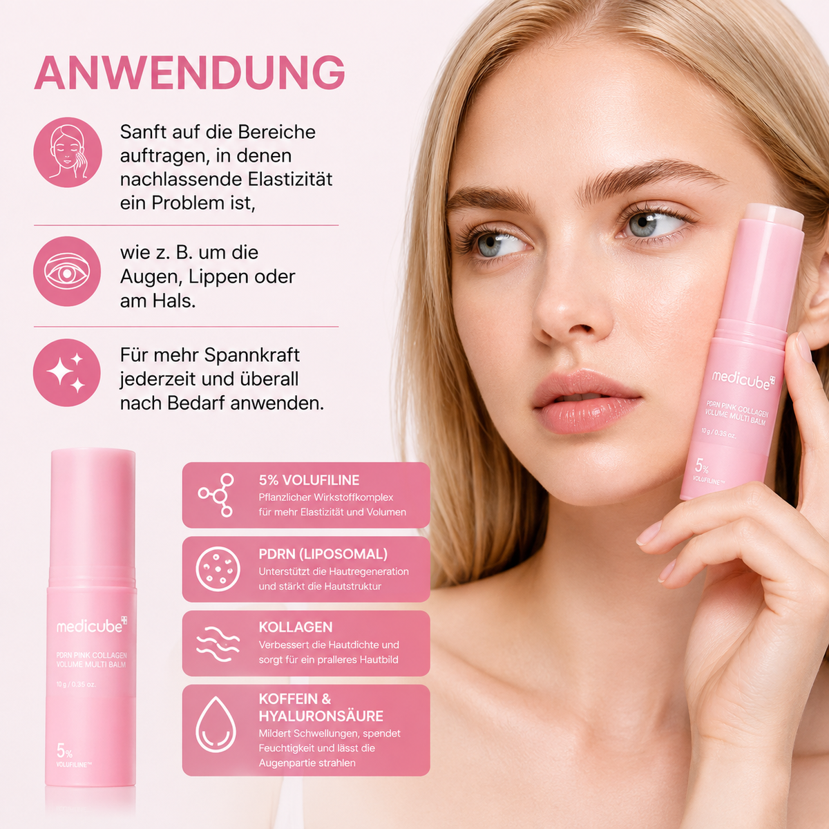 PDRN Pink Kollagen Volume Multi Balm