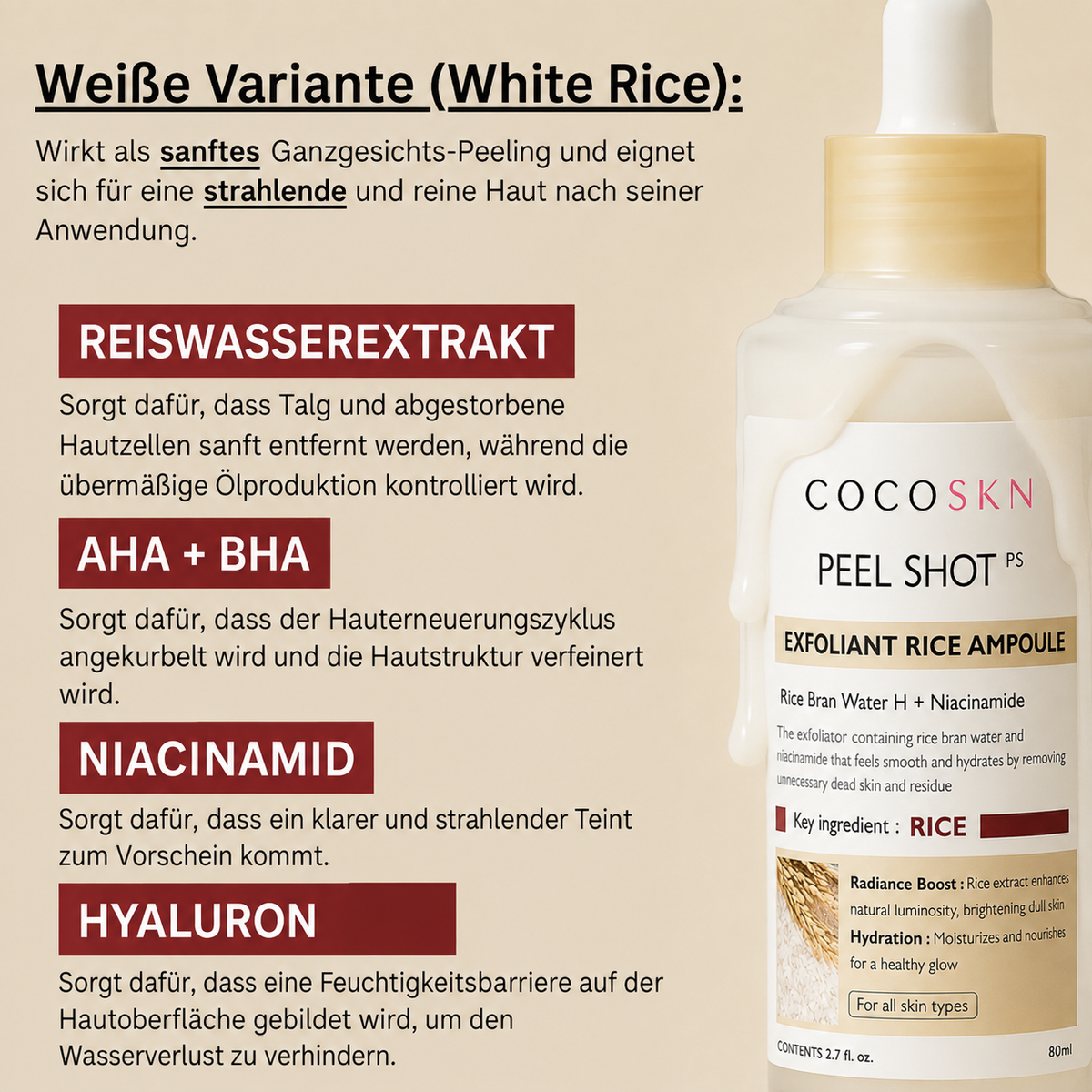 Rice Peel Glow Serum