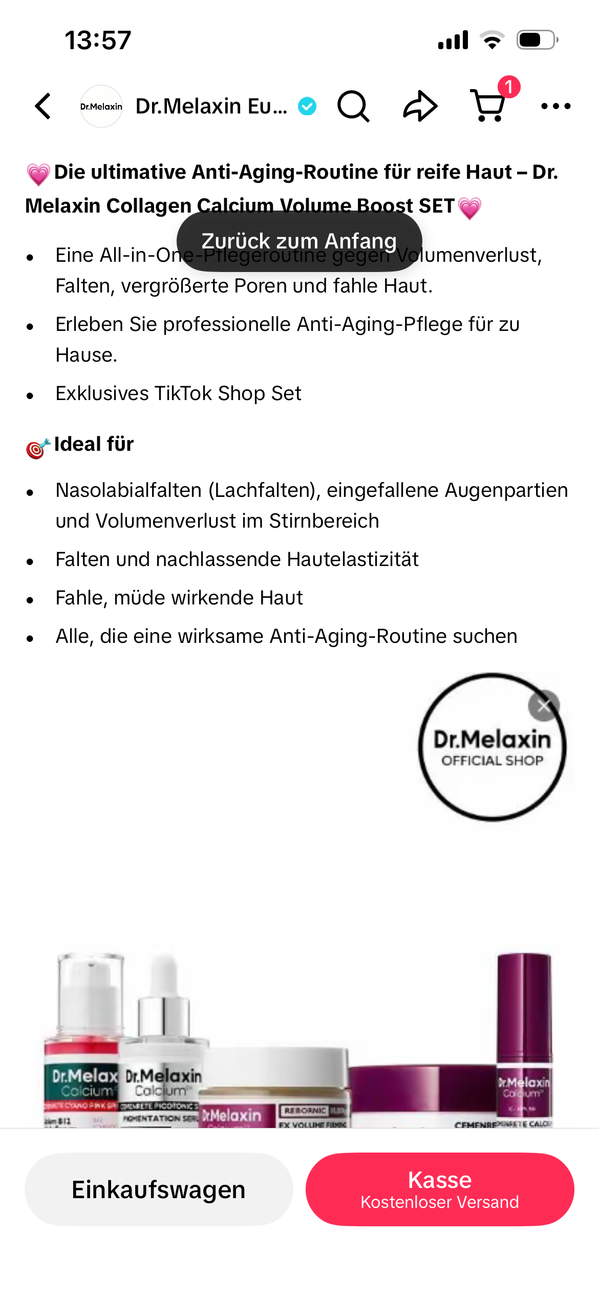 🏆 BESTSELLER | 5-teiliges Collagen-Boost-Straffungsset