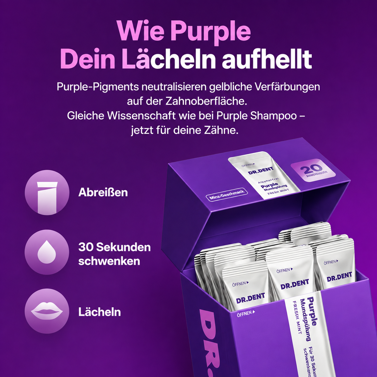 Purple Mouthwash