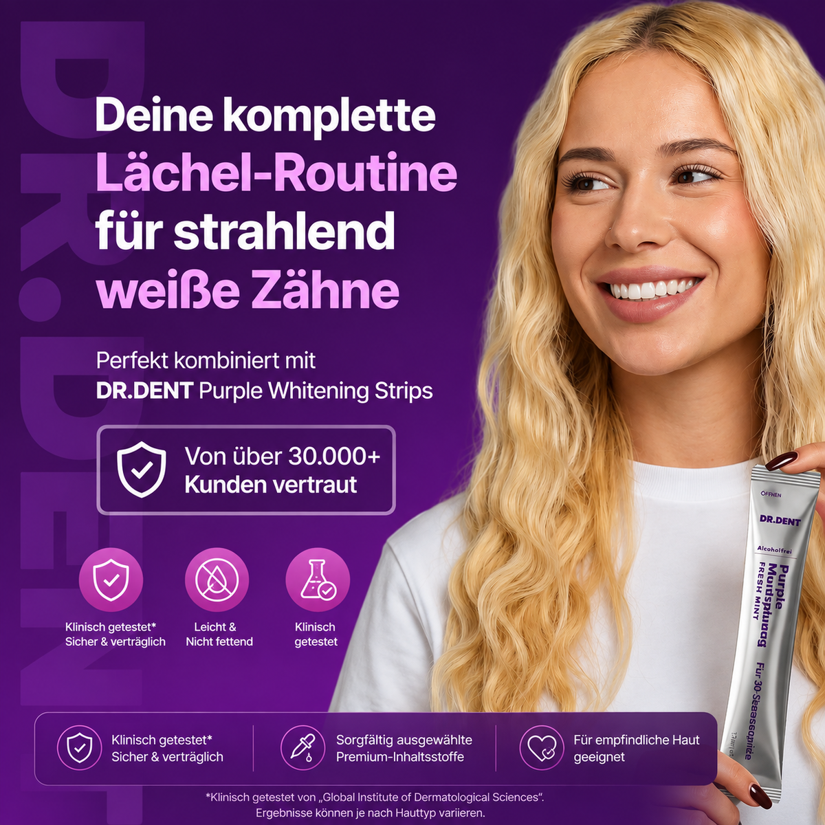 Purple Mouthwash