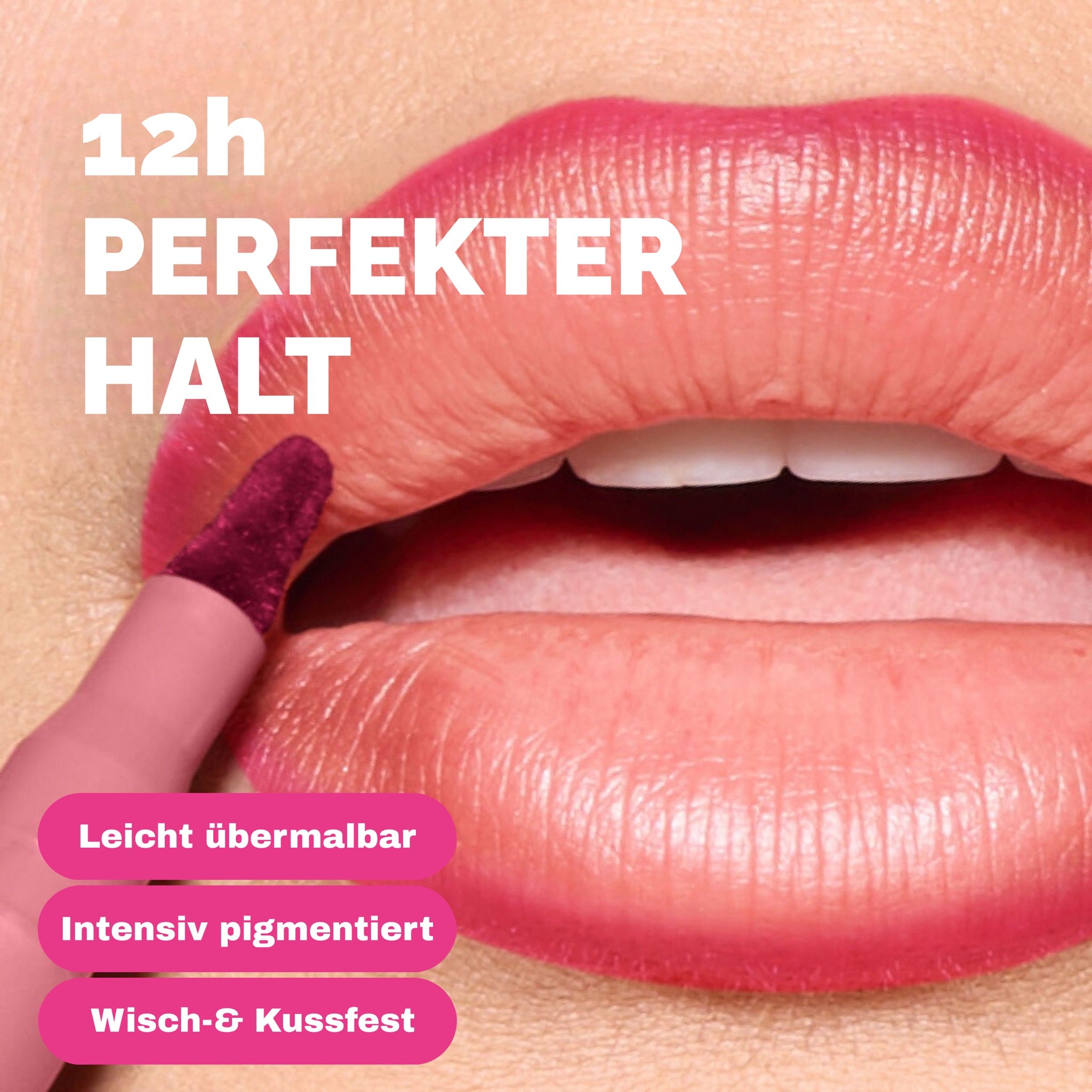 COCOSKN Lip Contour Stain: 12h perfekter Halt, intensiv pigmentiert, wisch- und kussfest